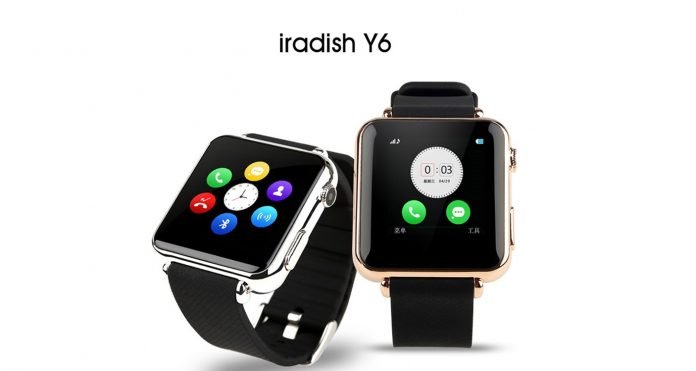 Iradish y6 smartwatch