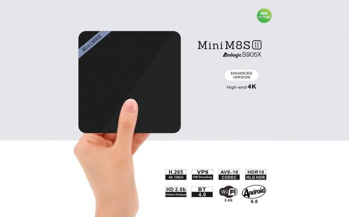 Mini m8s ii tv box