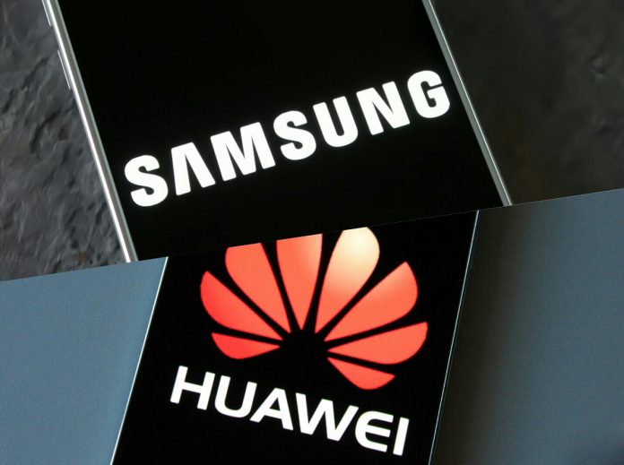 Samsung Huawei logo