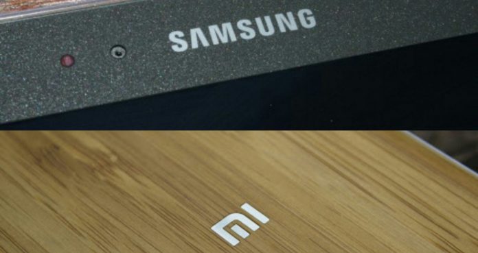 Samsung Xiaomi logo