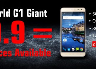 VKWorld G1 Giant concorso