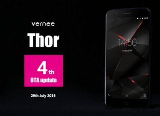 Vernee thor aggiornamento ota