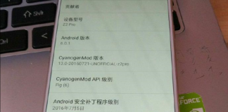Zuk Z2 Pro CyanogenMod