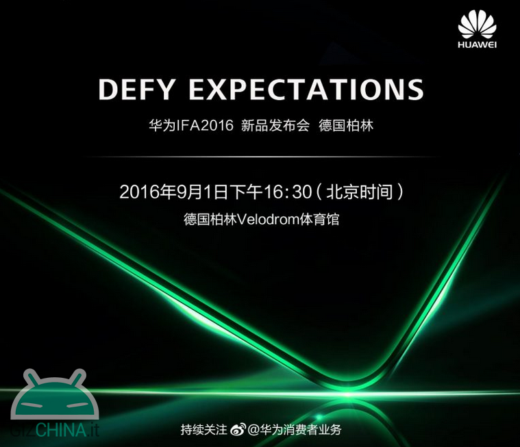 Huawei teaser 1 settembre