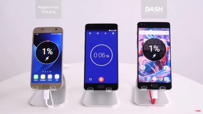 OnePlus-Dash Charge vs Samsung Adaptive Charging