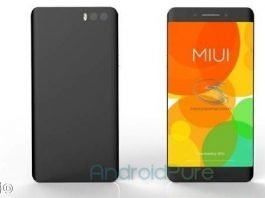 Xiaomi Mi Note 2 render Android Pure