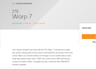 ZTE Warp 7