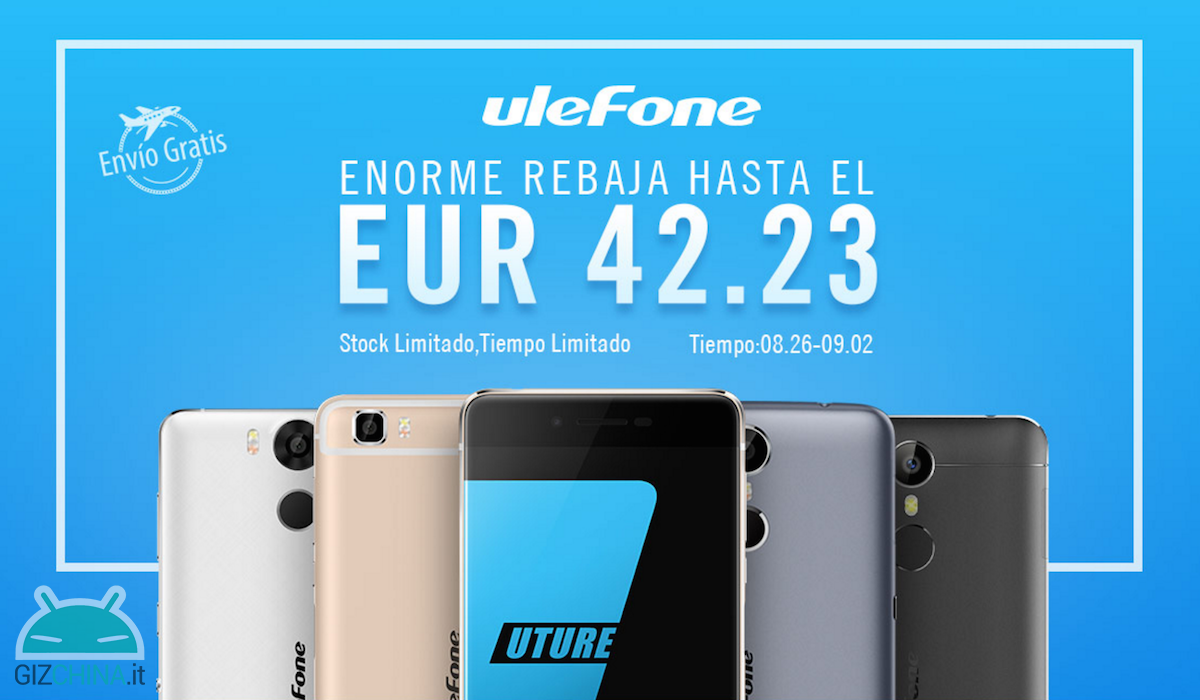 Ulefone offerta Igogo EUR42