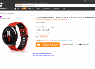 Xiaomi Mi Watch GearBest