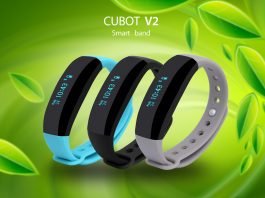 Cubot v2 smartband