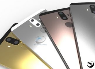 Huawei Mate 9 render 3D