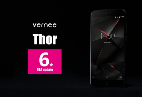 Vernee Thor sesto aggiornamento OTA