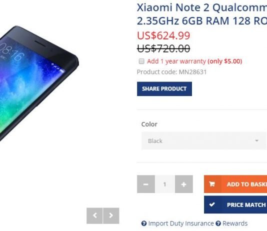 Xiaomi Mi Note 2 iBuygou