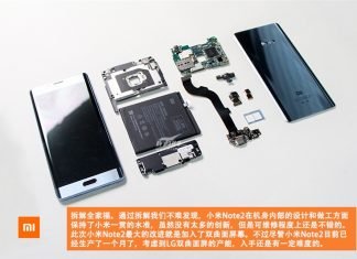 xiaomi mi note 2 teardown