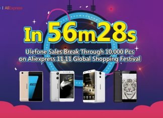 ulefon 10.000 device aliexpress 11.11