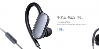 xiaomi sport earphone cuffie bluetooth