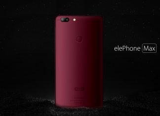 Elephone Max bordeaux