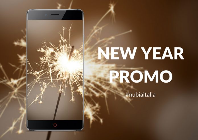 nubia offerta new year's promo