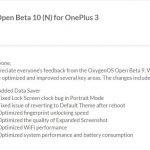OnePlus 3 OxygenOS Open Beta 10