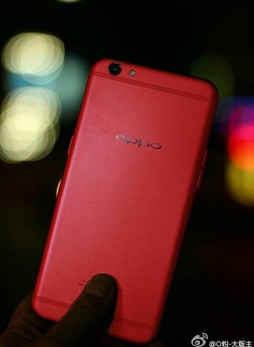 oppo r9s red