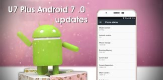 OUKITEL U7 Plus Android 7.0 Nougat