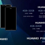 Huawei P10 e P10 Plus storage, RAM e prezzi