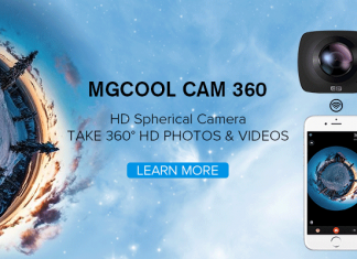 MGCOOL Cam 360 subaquea