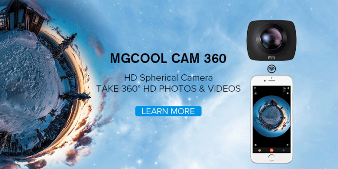 MGCOOL Cam 360 subaquea