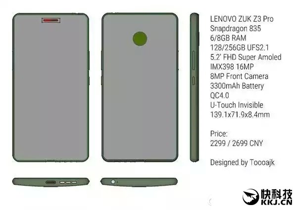 ZUK Z3 Pro concept