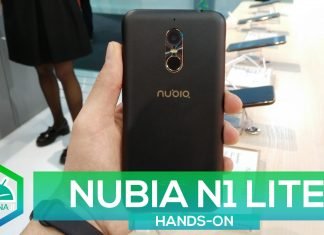 nubia N1 lite MWC 2017