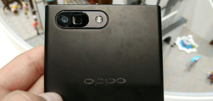 OPPO 5x Dual Camera Zoom MWC 201