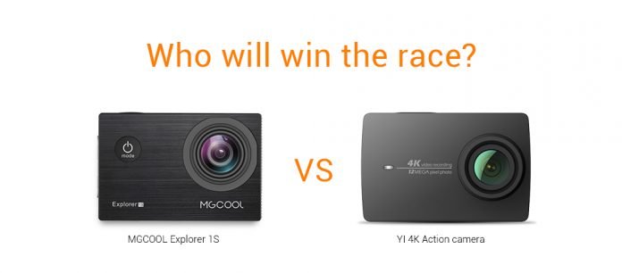 MGCOOL Explorer 1S vs YI 4K