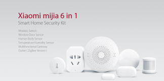 Offerte GearBest - Xiaomi Mijia 6-in-1 Smart Home Security Kit