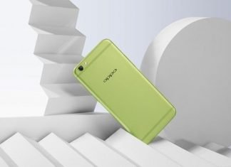 oppo r9s verde