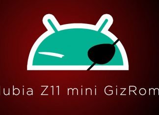 nubia z11 mini GizROM