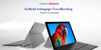 Chuwi Surbook Indiegogo