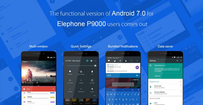 Elephone P9000 Android 7.0 Nougat