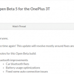 OnePlus 3T Open Beta 5 OxygenOS