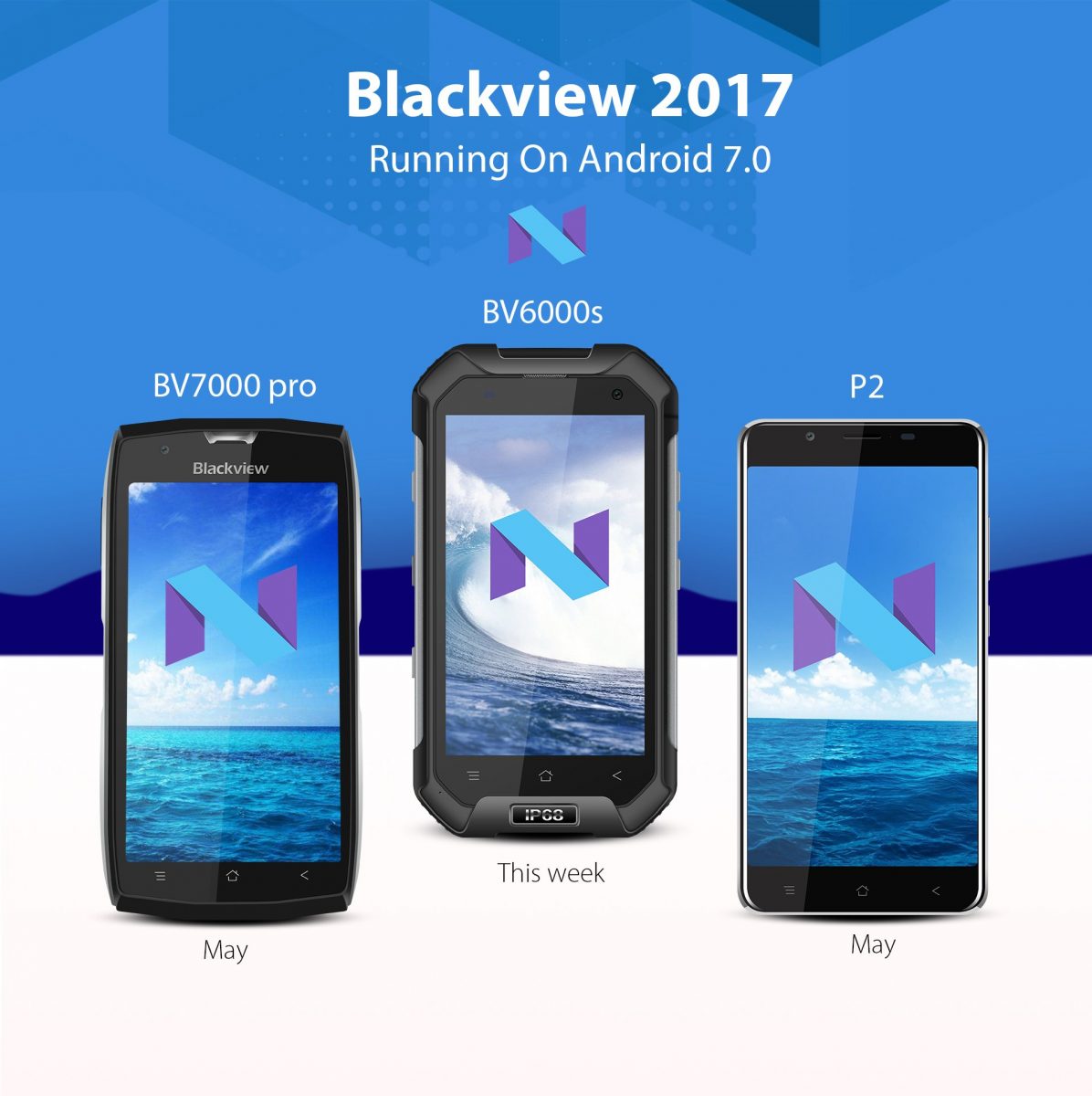 Blackview P2 Lite android 7.0 nougat