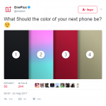 OnePlus 5 colorazioni