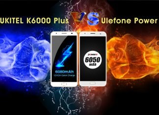OUKITEL K6000 PLUS VS Ulefone Power 2