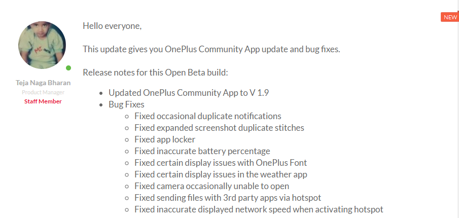 OnePlus 3 3T OxygenOS Open Beta 18 9