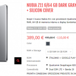 nubia z11 offerta