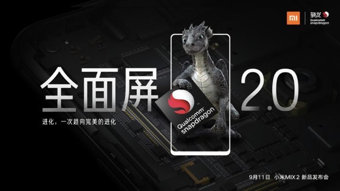 xiaomi mi mix 2 snapdragon 835