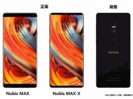 Nubia Max - smartphone nubia borderless