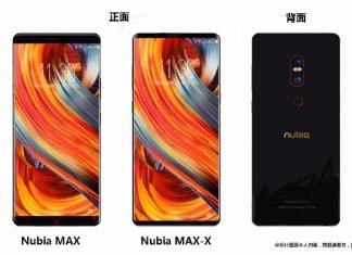 Nubia Max - smartphone nubia borderless