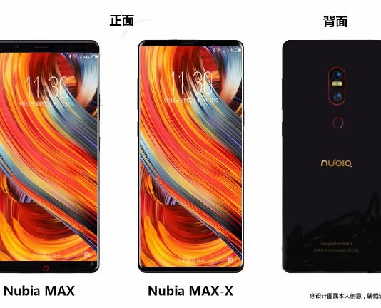 Nubia Max - smartphone nubia borderless