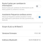 aggiornamento Xiaomi Mi Band 2 Xiaomi Mi Fit 3.1.10