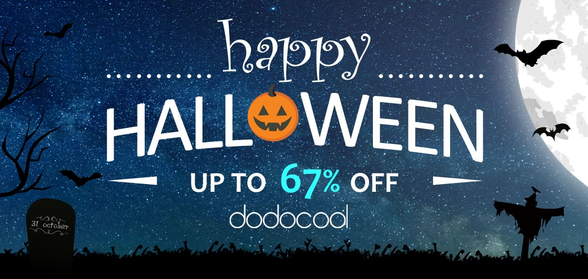 Offerte di Halloween Dodocool: prodotti scontati fino al 67%