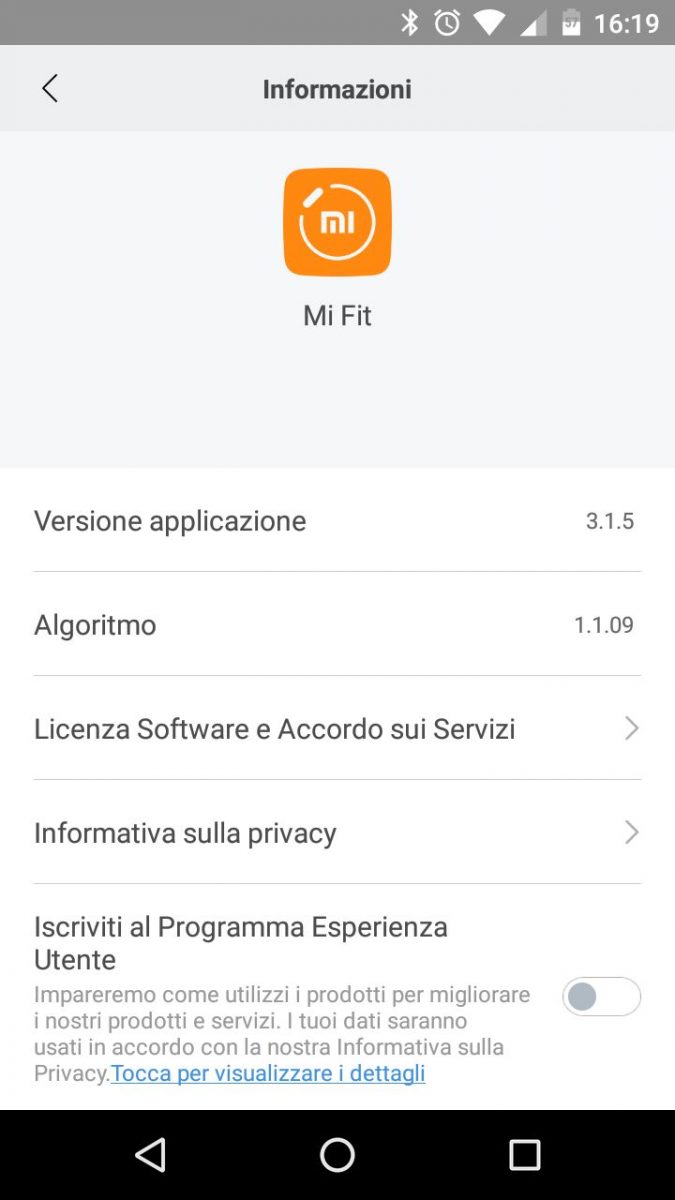 Xiaomi Mi Fit 3.1.5
